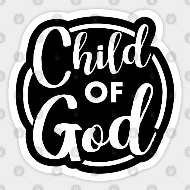 Child of God Sticker by Plushism